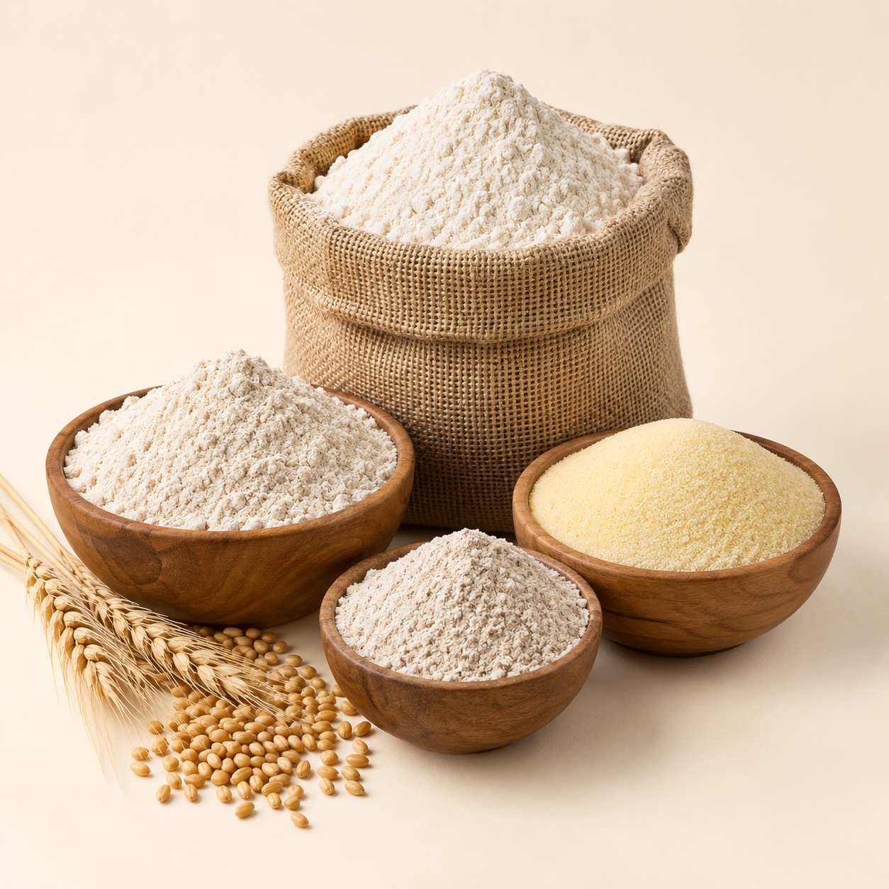 Atta, Flours & Sooji