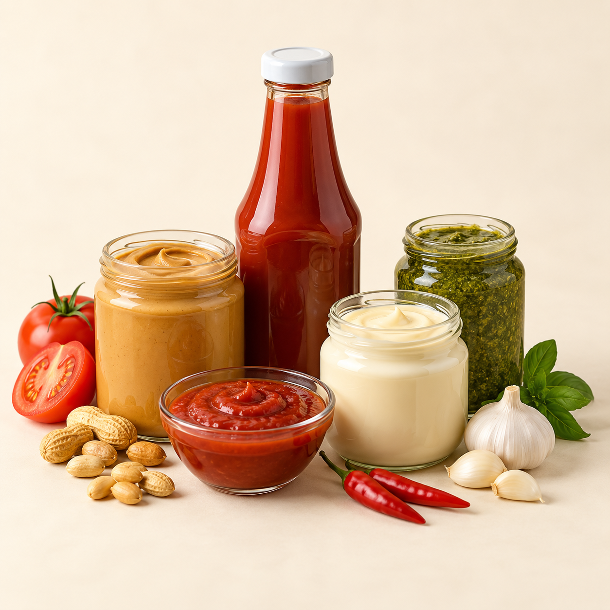 Spreads, Sauces, Ketchup